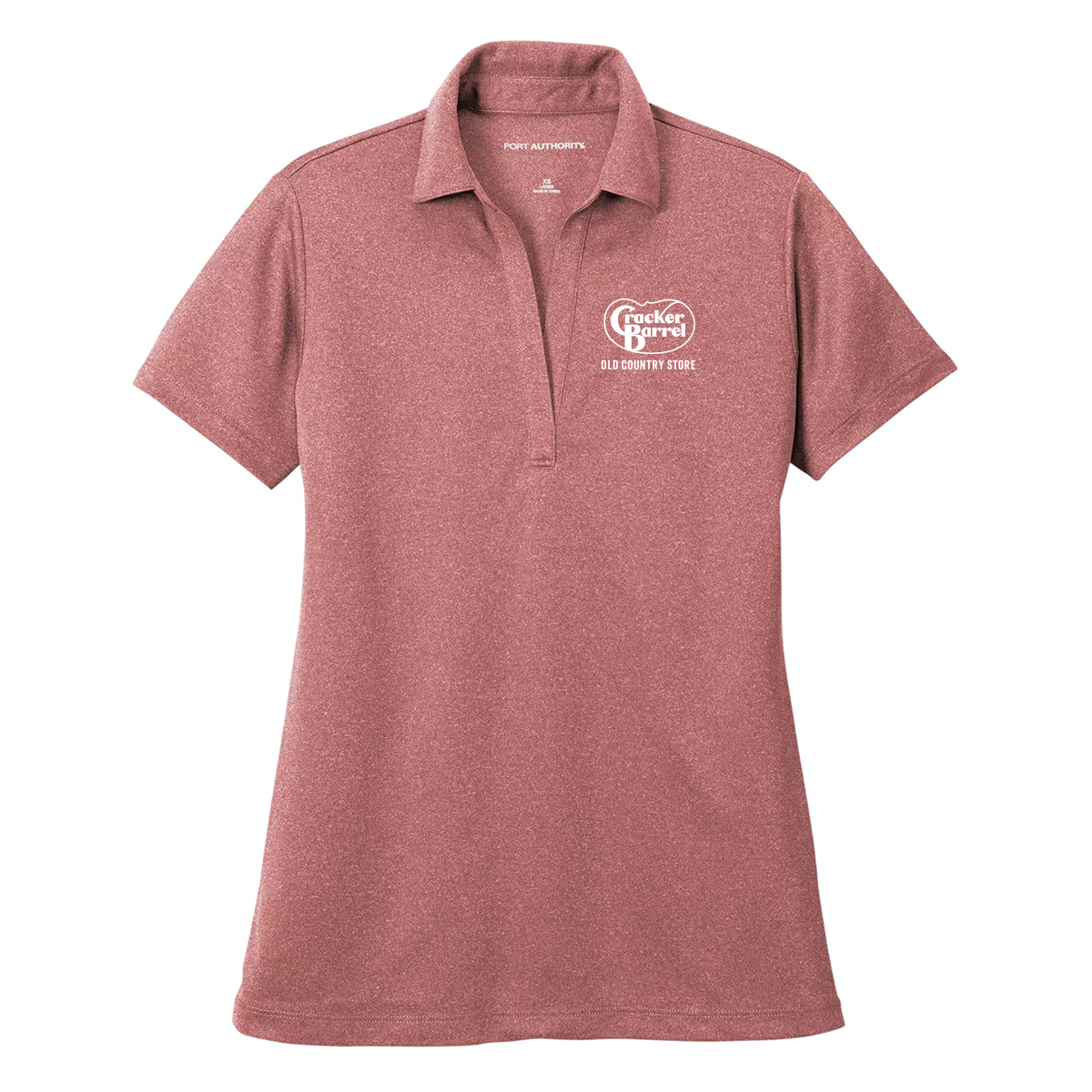 Port Authority® Ladies Heathered Silk Touch™ Performance Polo